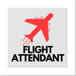 Flight Attendant Posters and Art